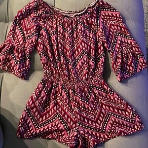 Justice size 12 romper
